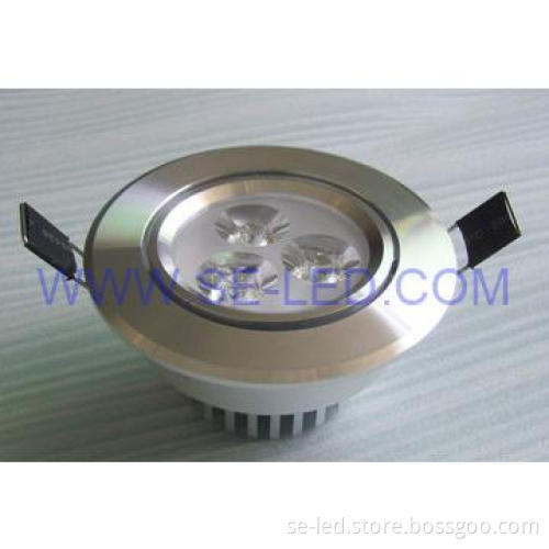 3W High Power Dimmable Flat led ceiling lighting